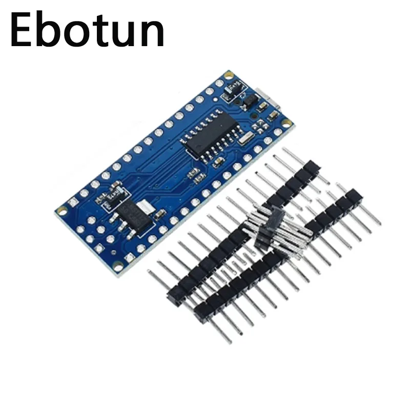 Плата Atmega328 ATMEGA328P Nano V3 совместимая с Загрузчиком USB-драйвером CH340 16 МГц |