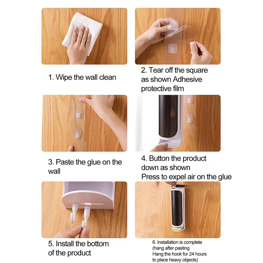 Настенный диспенсер для продуктов коробка хранения мусорных пакетов настенное