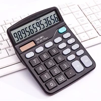 dual power calculator solar large buttons 12 finance office student computers free shipping
