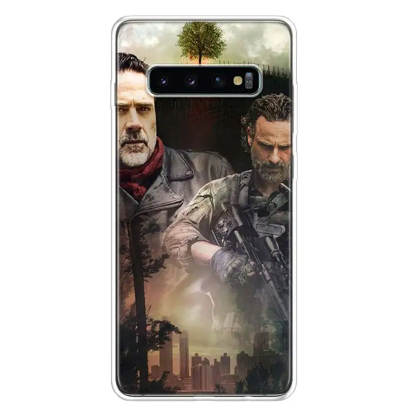 TW224-9 С изображениями из сериала «Ходячие мертвецы» крышка чехол для телефона для samsung Galaxy S10+ Note 10 9 8 S9 S8 J4 J6 J8 плюс S7 S6 корпус под плетенную сумку - Цвет: TW224-9
