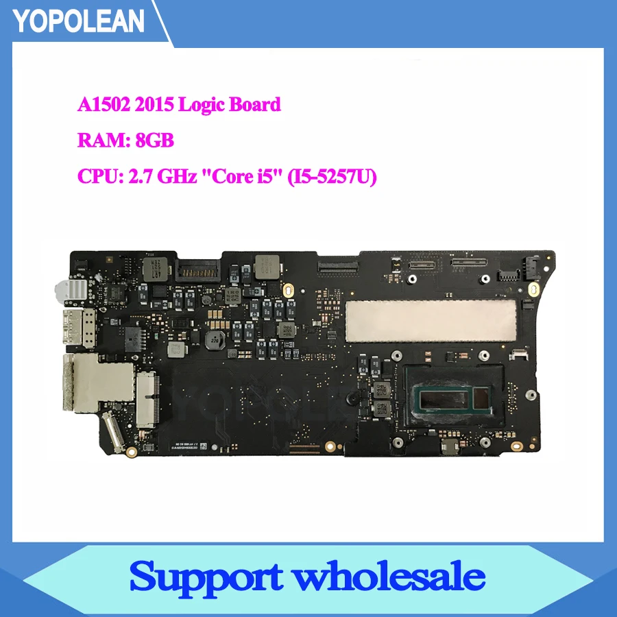 Оригинальная материнская плата 2 7 ГГц Core i5 8 ГБ для Macbook Pro Retina 13 &quotA1502 логическая 820