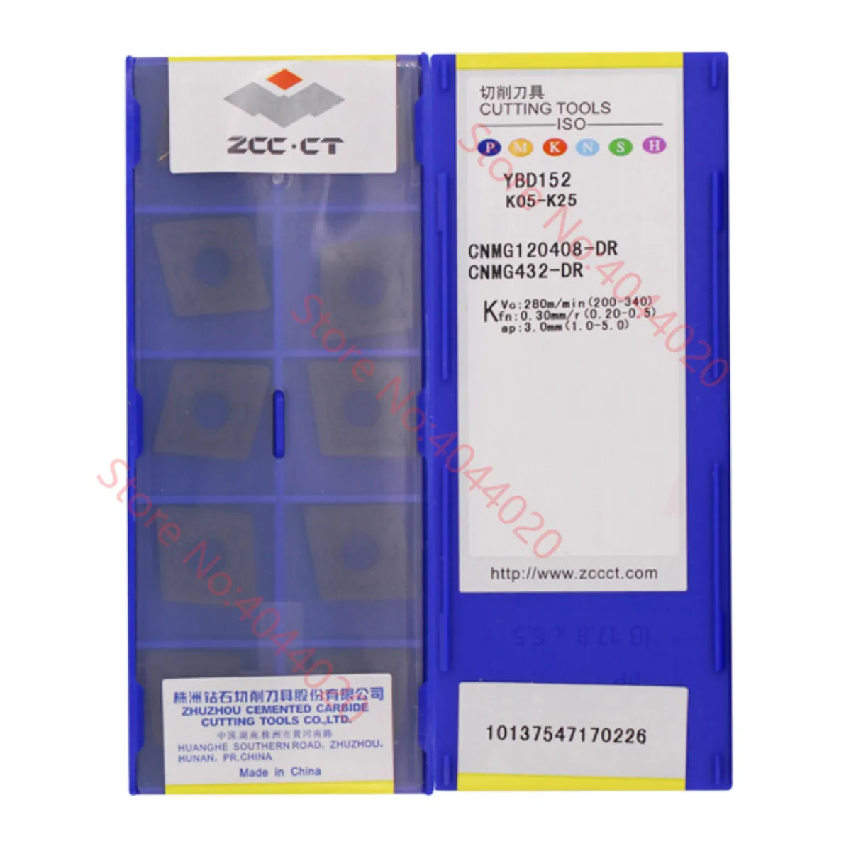 

CNMG120408-DR YBD152 CNMG160608-DRYBD152 CNMG160612-DR YBD152 CNMG190608-DR CNMG190612-DR YBD152 ZCC.CT Carbide Insert 10pcs