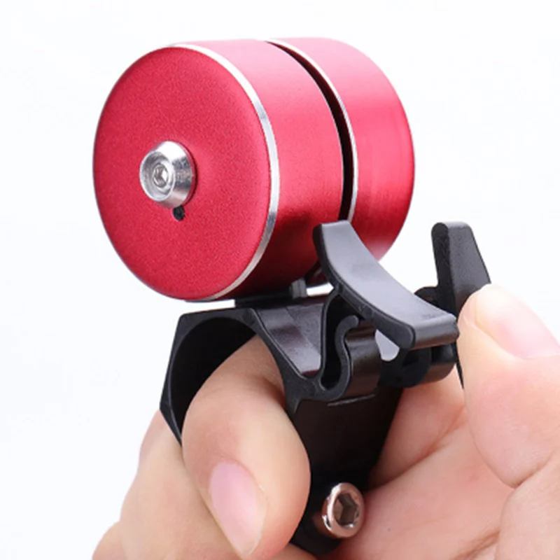 

Bicycle Bell Aluminum Alloy Material Anti-corrosion Lightweight Mountain Bike Loud Double Bell Road Bike Horn Riding Accessories