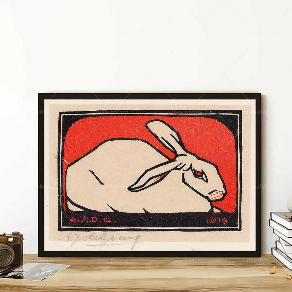 

Julie de graag Art Printable art and collectibles Vintage poster wall art Minimalist prints Home Furnishing Mid-century wall dec