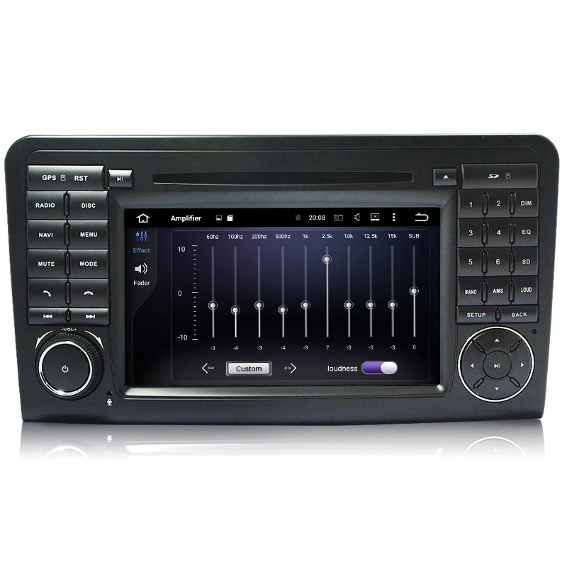Восьмиядерный Android 10 0 автомобильный dvd плеер для Mercedes Benz GL ML CLASS W164 ML350 ML500 X164 GL320