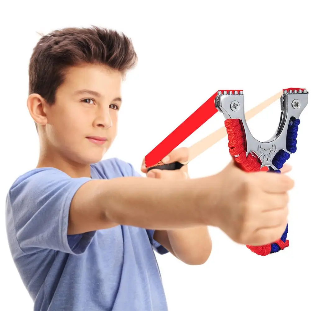 Рогатка Лазерная полимерная профессиональная с прицельным лазером плоская