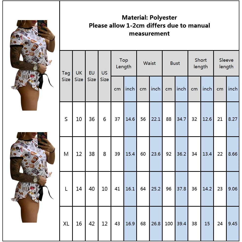 Женский спортивный костюм с цветочным принтом комплект из 2 предметов