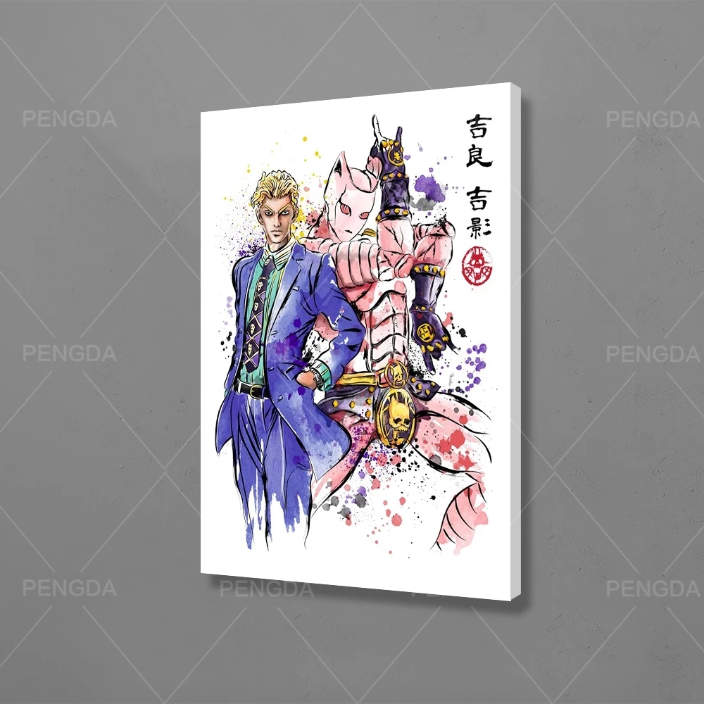 

Canvas Painting Wall Art Handsome Boy Pink Robot HD Anime Printing Poster Home Decoration Modern Living Room Modular Pictures