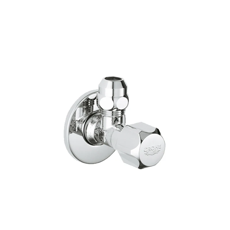 

zq Four Points National Standard Faucet Accessories for Kitchens and Bathrooms 4 Points to 3 Points Angle Valve
