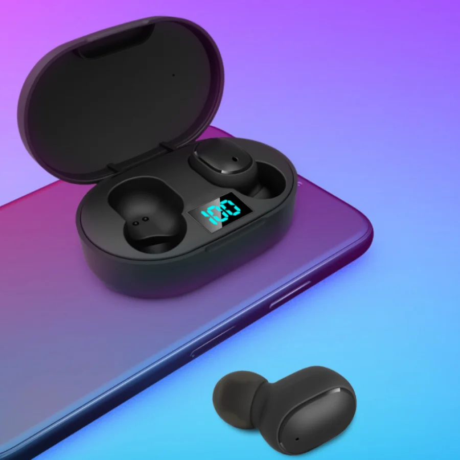 SOUMETIN E6S E7S TWS Wireless Earbuds BT5.0 Earphone Bass In-Ear Headset LED Display With Mic Handsfree for Phone | Электроника