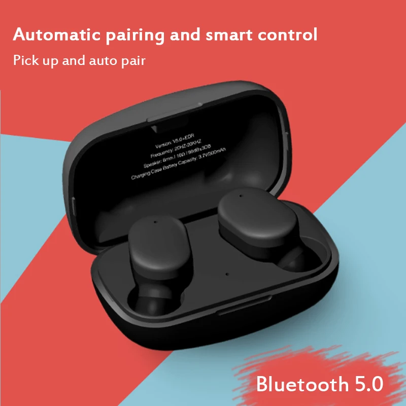 W11 наушники-вкладыши TWS Bluetooth наушники Беспроводной автоматическое подключение