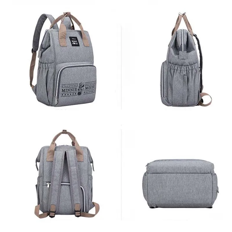 Disney сумка для беременных женщин подгузников мам рюкзак брендовая Большая