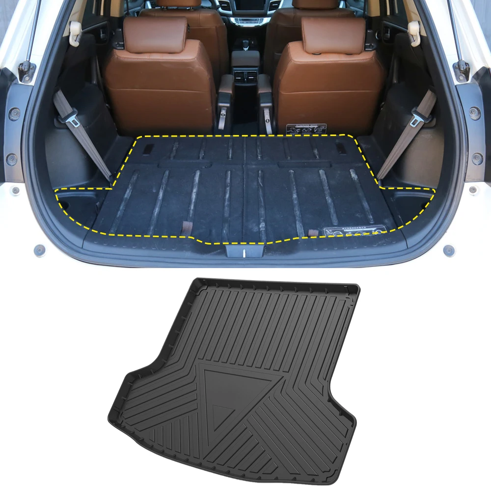 

For Honda Jade 2013-2020 Auto Car Cargo Liner All-Weather TPE Non-slip Trunk Mats Boot Tray Carpet Interior Accessories