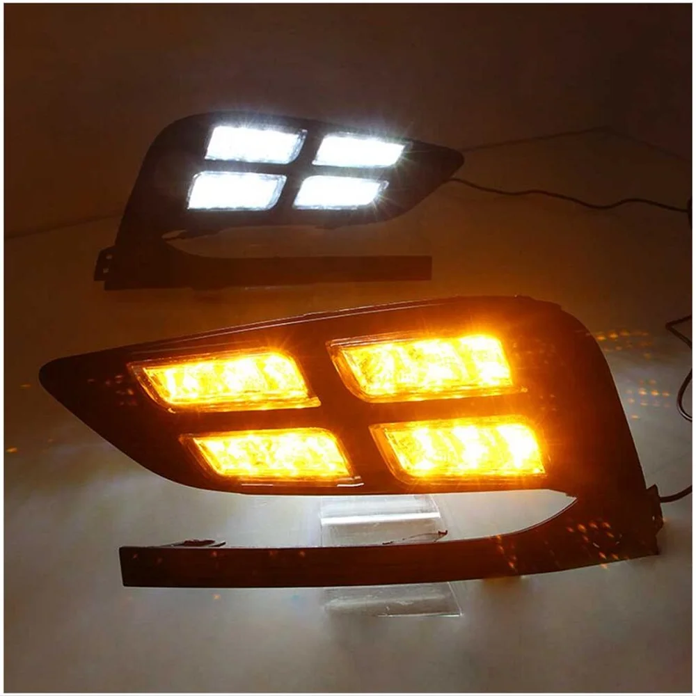 For 17-18 Years Of Chevrolet Coruze Daytime Running Lamp With Steering And Refitting Fog Lamp Frame