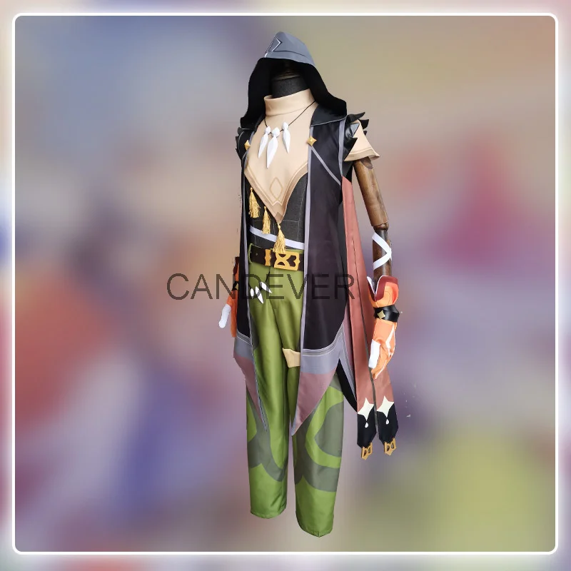 Аниме Genshin Impact Razor Leizei игровой костюм униформа легенда о беге воротник волка