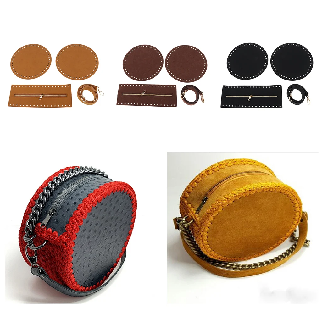 Сумка для вязания крючком из искусственной кожи | Багаж и сумки