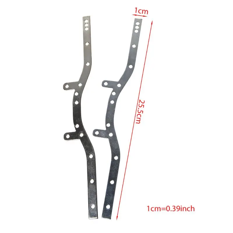2 шт металлическое шасси луч