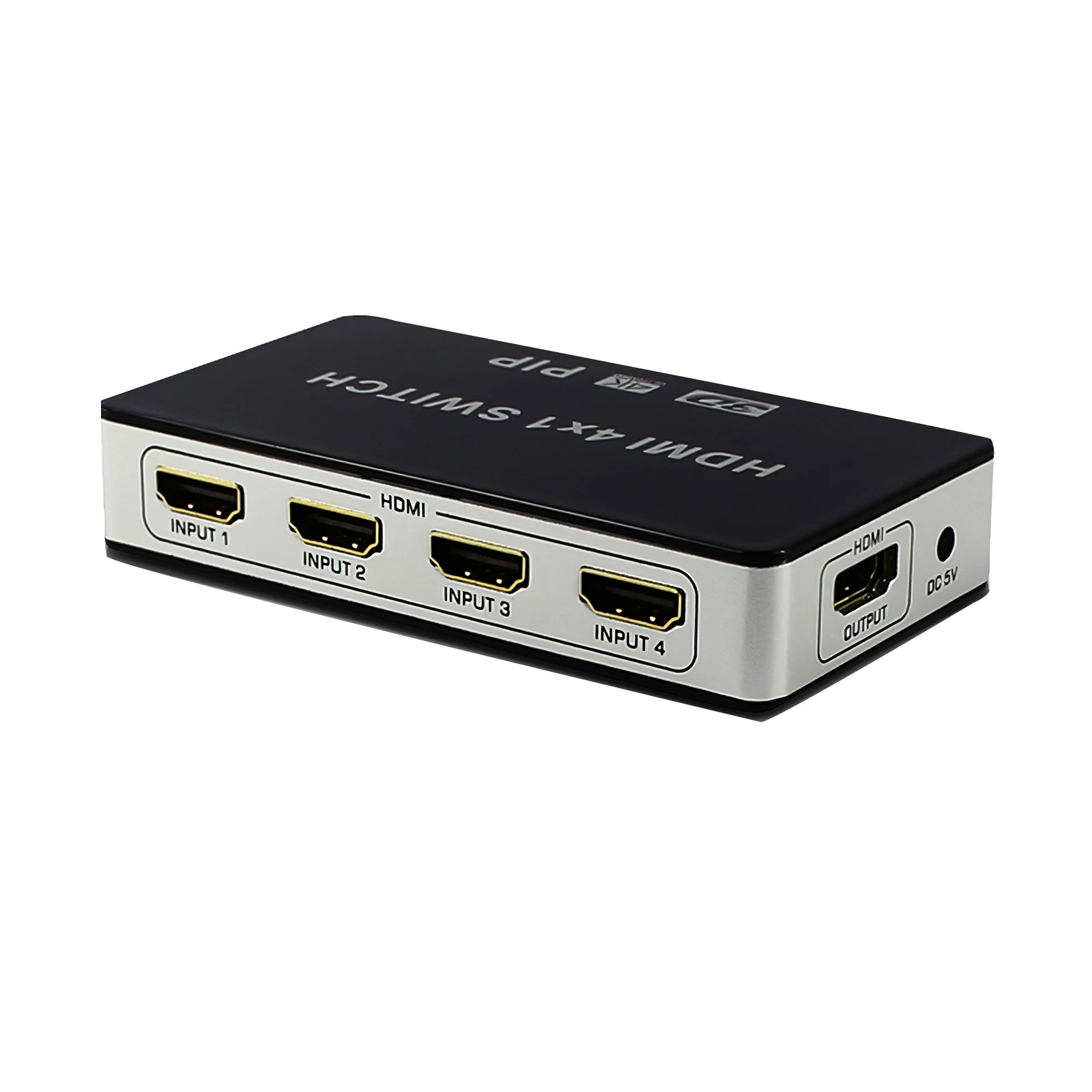 

4 Input 1 Output Ports HDMI-Compatible Distribution Device Independent Video Output Digital Modulator 4K Resolution Signal