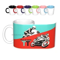 vintage isle of man tt ceramic mugs coffee cups milk tea mug motorcycle vintage motorcycle iom tt tourist trophy isle of man