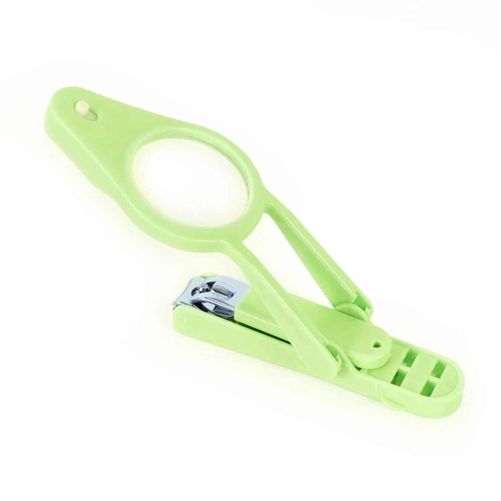 

LED Light Magnifier Nail Clippers Portable Foldable Splash-proof Home Practical Multi-Function Nail Clippers 15x4.5x1.6cm EK