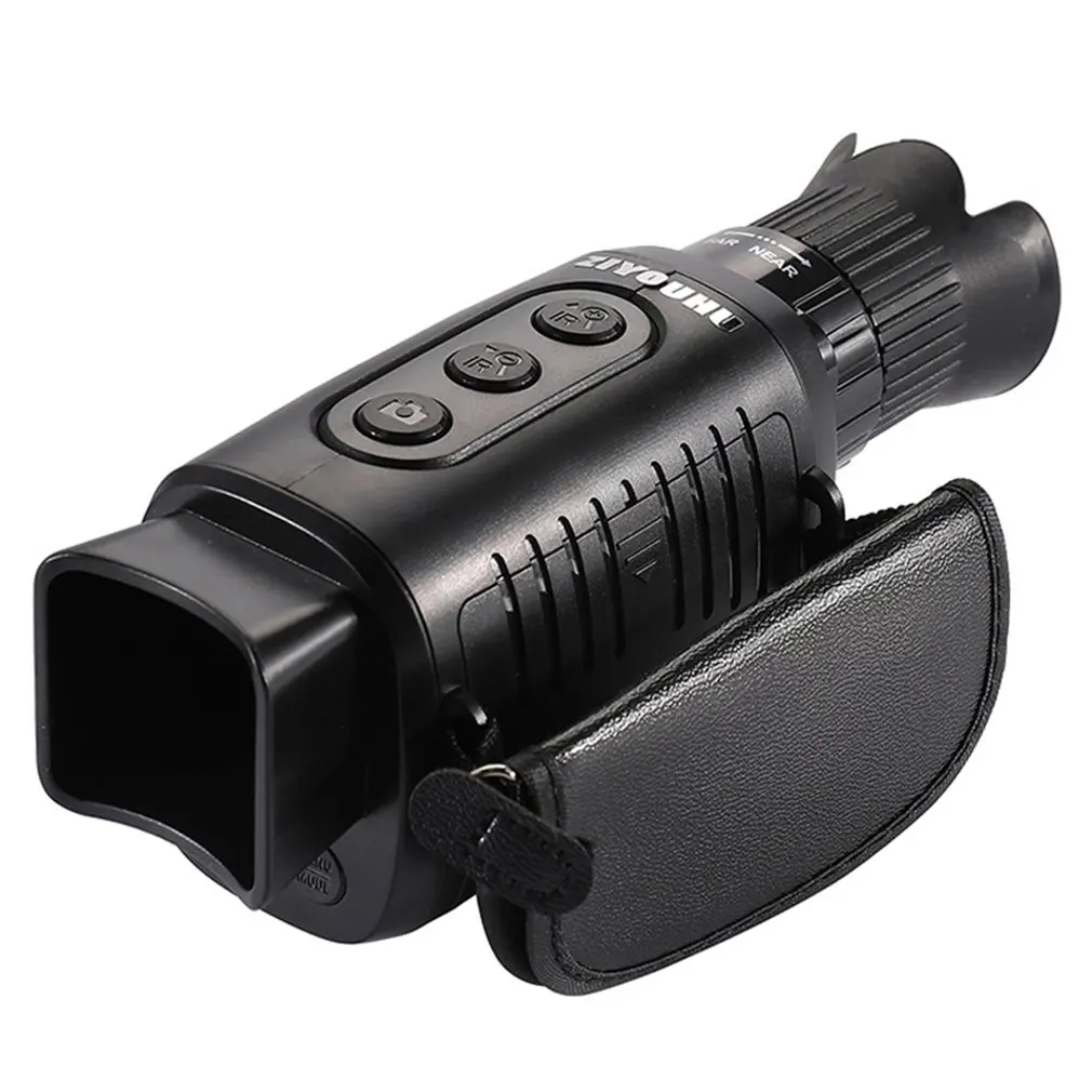 ZIYOUHU Night Visions Monocular Infrared Camera 5x Digital Zoom Hunting  Telescope LCD Display Photo Video Recording DN-001A