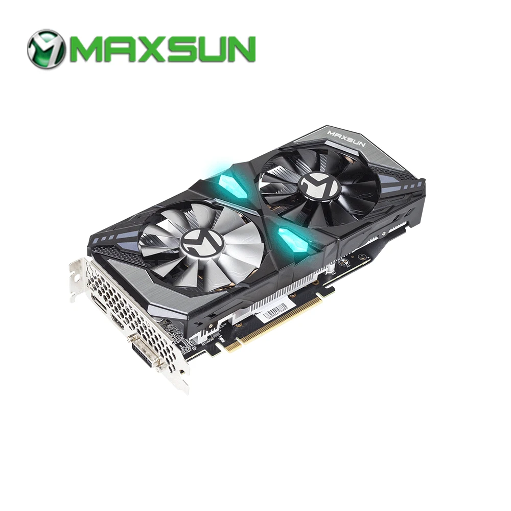Видеокарта MAXSUN GTX1650 Super Terminator 4G NVIDIA GDDR6 128 бит 12000 МГц 1530 HDMI + DVI DP 12 нм 1280 шт. S 1650