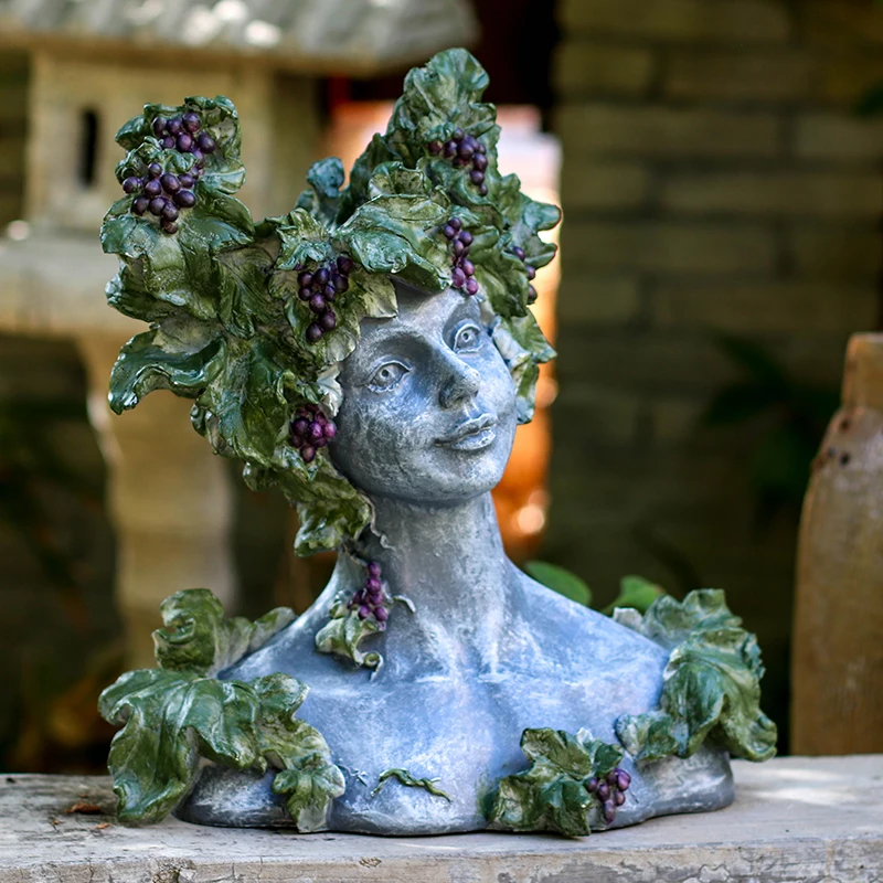 Большая Садовая Статуэтка с изображением персонажа двора статуэтки Декор для