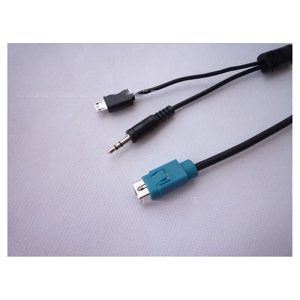 

for ALPINE KCE-236B AUX IN audio cable for Android charging interface