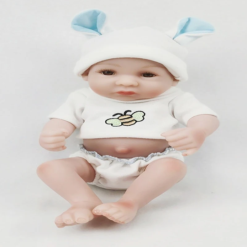 

Кукла новорожденная силиконовая, 28 см