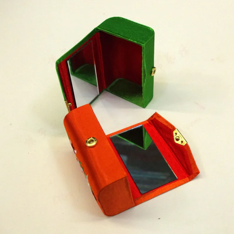 12 шт. креативные мини китайские свадебные коробки для конфет шоколада шелковые