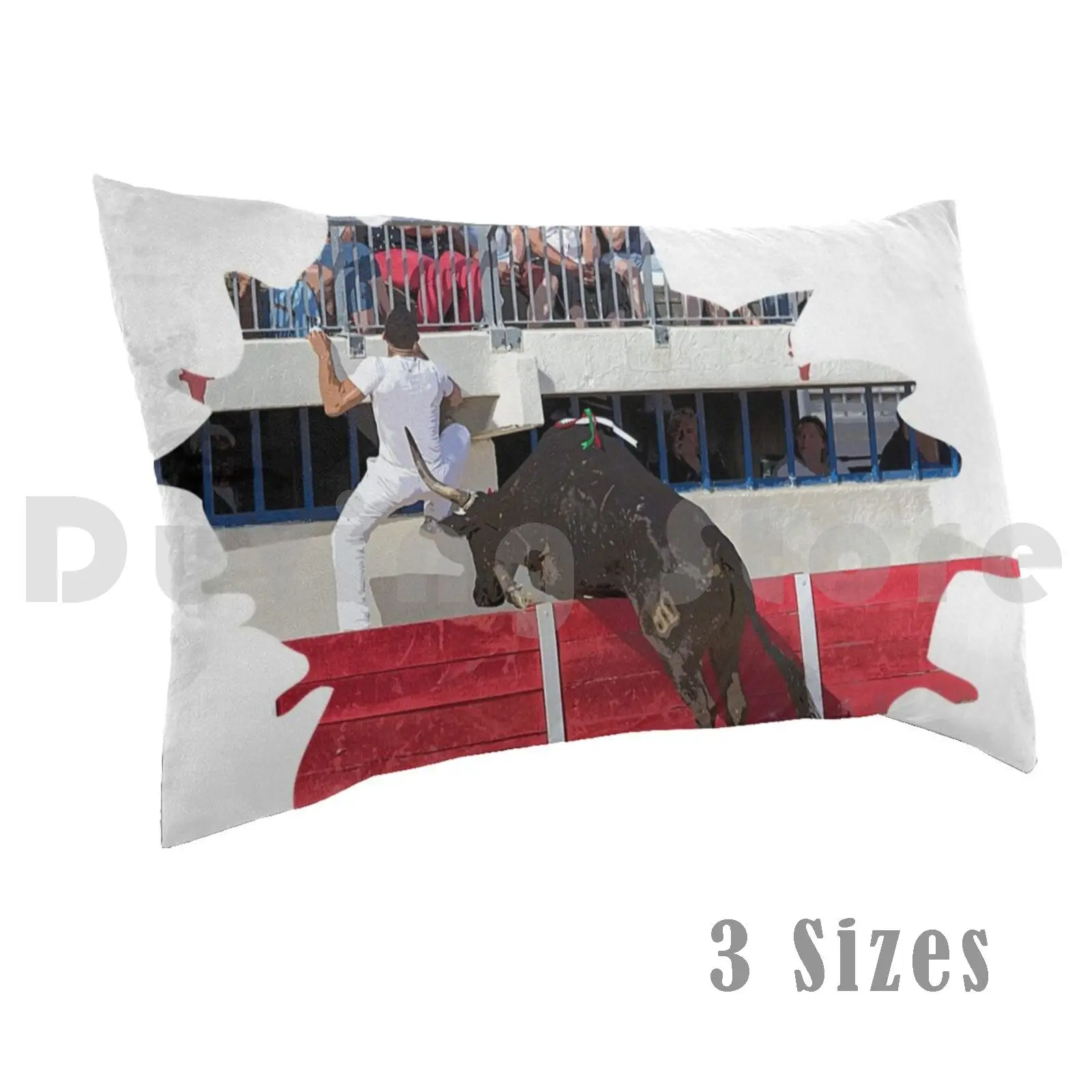 

Southern Camargue Bull France Pillow Case DIY 50x75 Camargue Taurus Astralia Animal Wild Fight Bullfight Raseteur Race