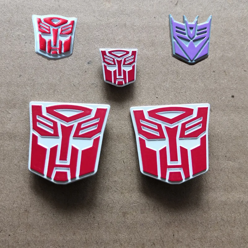 WeiJiang Autobot Decepticons Logo MPP10 MPP27 MPP36 iron skin Optimus стандартный металлический рельефный