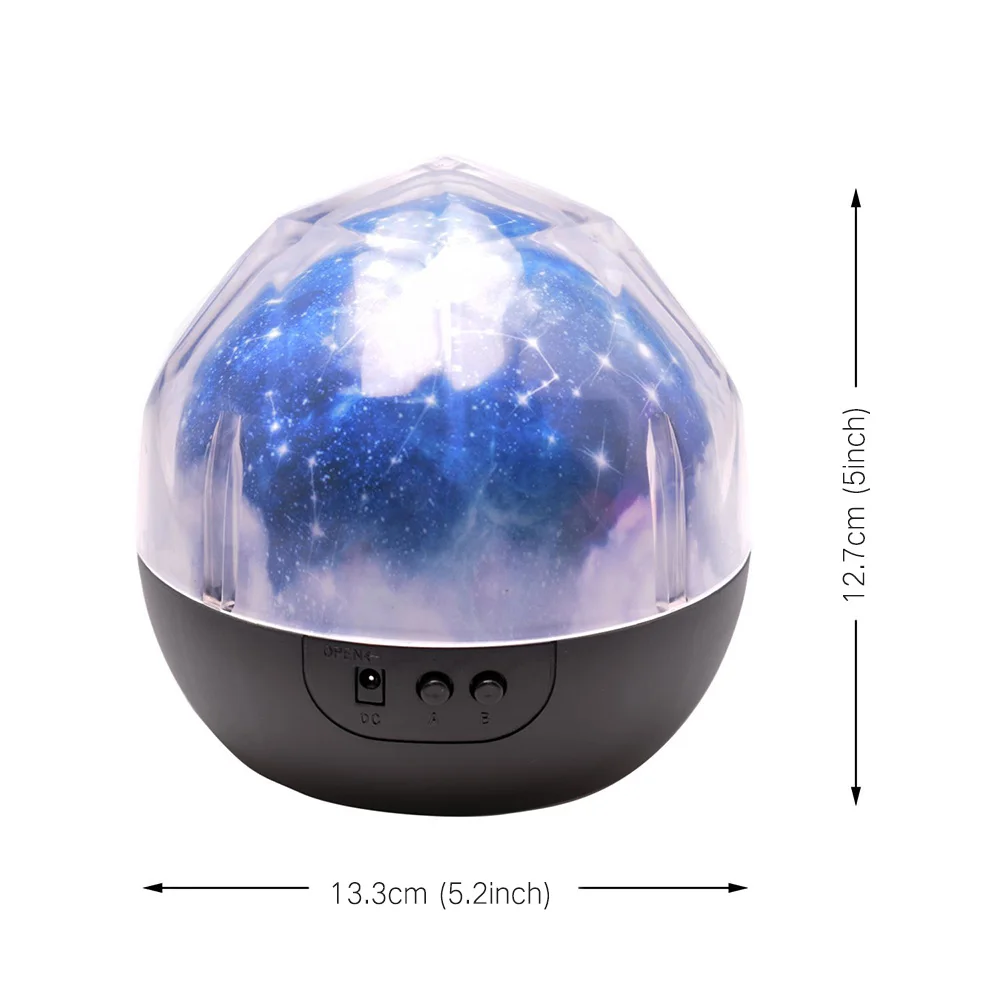 

Star Night Light Projector LED Night Light Projection Lamp for Children Room Sky Rotating Bedroom Decor Nightlight Birthday Gift
