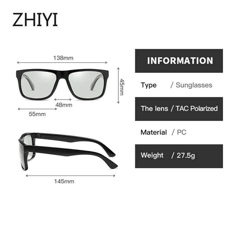 Винтажные водительские очки ночного видения Мужские поляризационные для