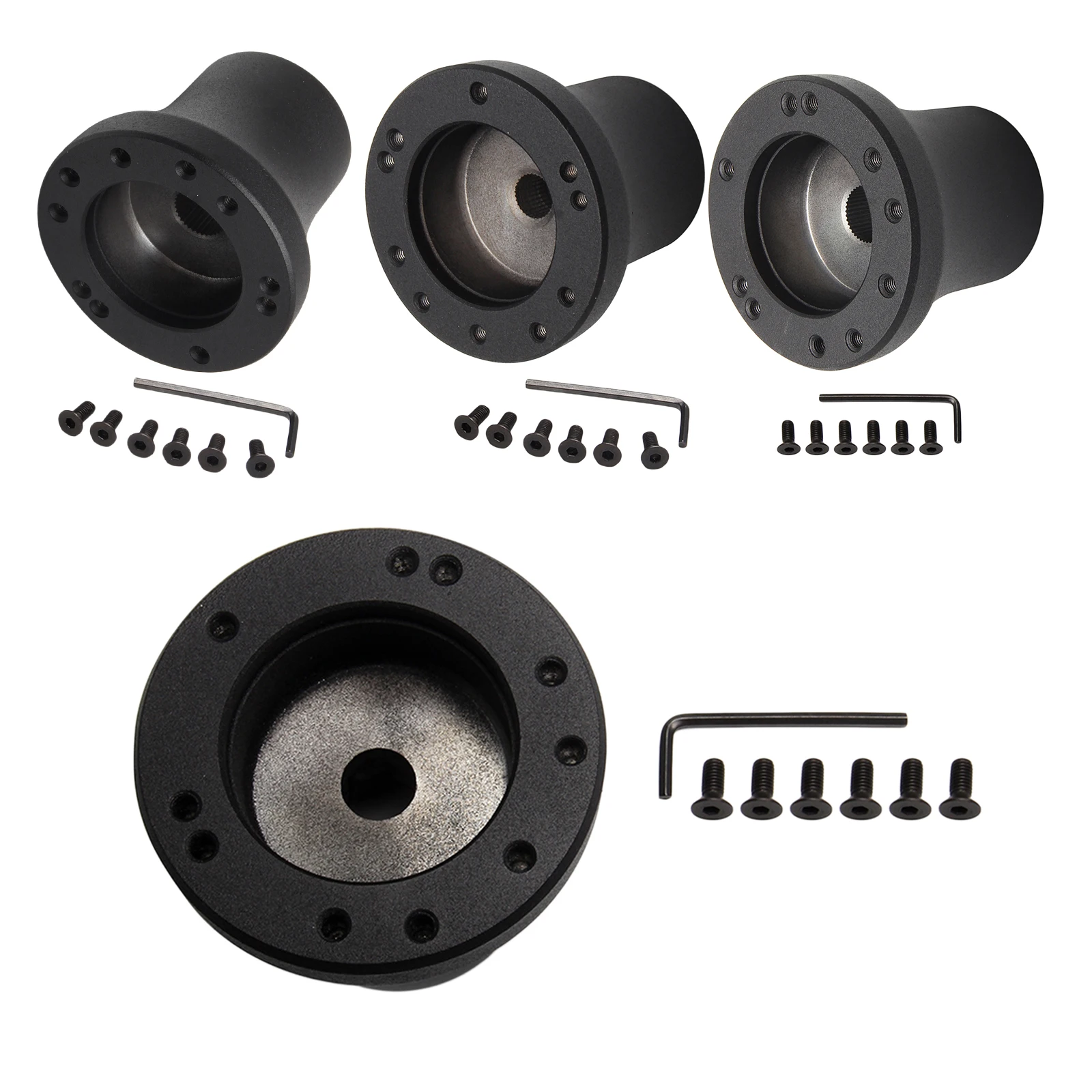 

Universal Metal 5/6 Hole Golf Cart Steering Wheel Adapter for Golf Cart Club