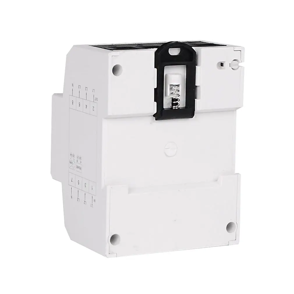 SINOTIMER DDS024R RS485 Modbus Rtu din-рейка 3 фазы 4P электронный ваттметр энергопотребление счетчик с ЖК-подсветкой