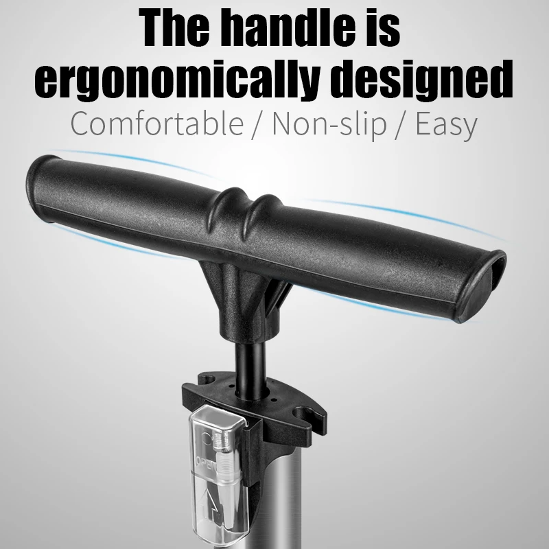 

WEST BIKING 160PSI Bike Floor Pump High Pressure Gauge Air Inflator Presta Schrader MTB Road Bicycle Pump Cycling Accessories