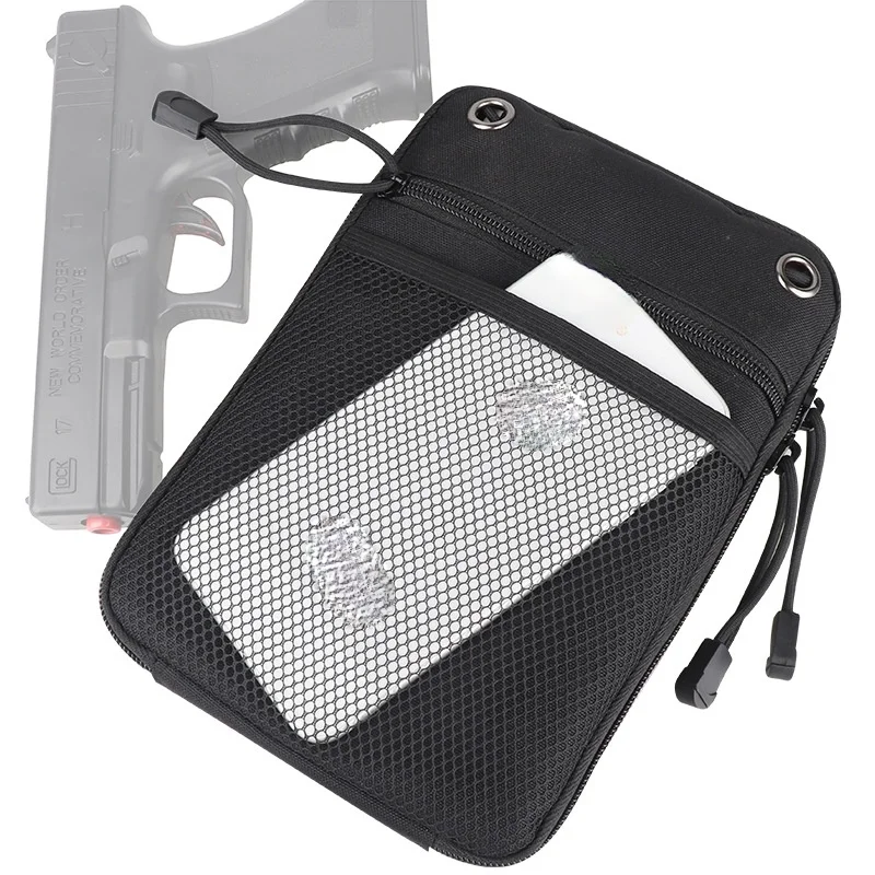 Stealth Outdoor Sports Tactical Waist Bag Hidden Gun Case Portable Pistol Magazine Case