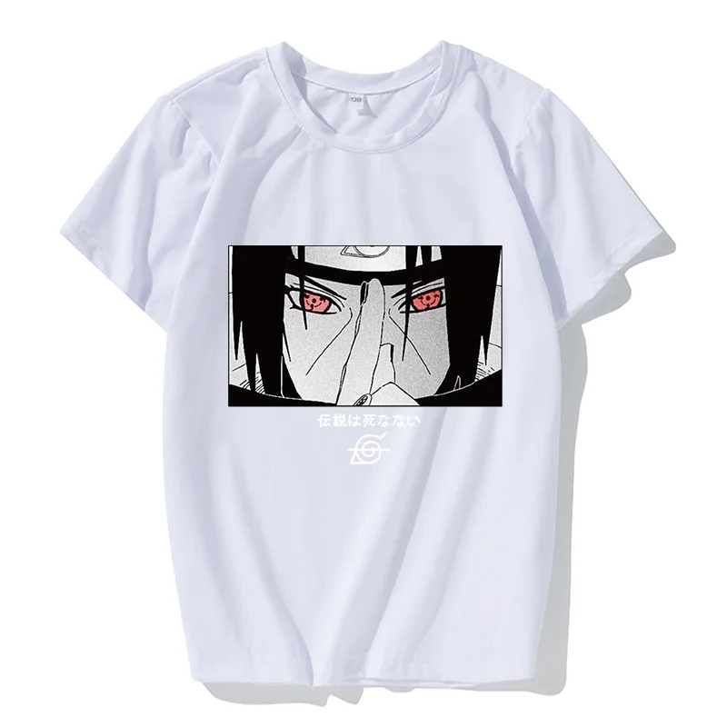 Новинка летняя модная футболка с изображением аниме Узумаки пальто Мужская для