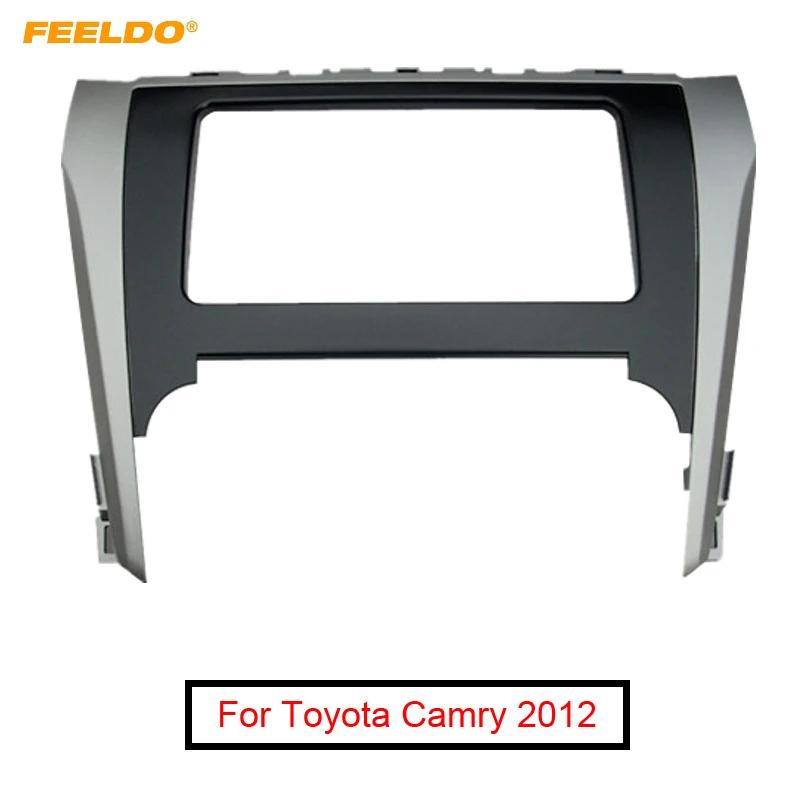 

FEELDO Car Radio Audio Stereo 2DIN Fascia Frame For Toyota Camry 2012 Dash Panel Installation Trim Kit