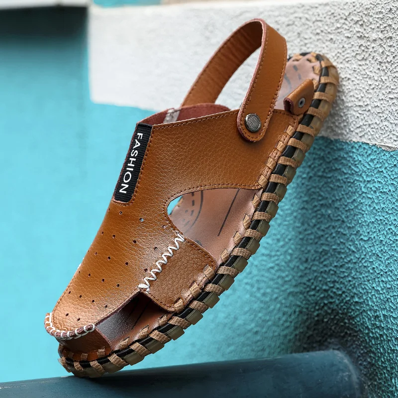 

Sandalia Masculino Summer Sandals Men Sandalias Playa Hombre Sandalet De Cuero Para Erkek Sport Sandalen Herren Outdoor Rubber