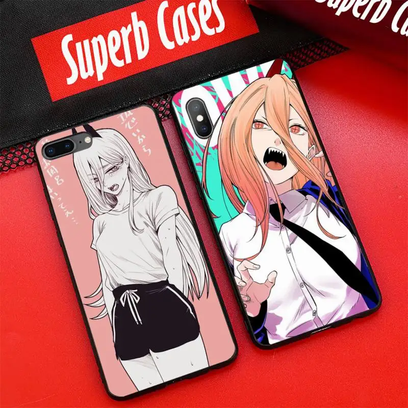

Anime Chainsaw Man Phone Case for Xiaomi mi 11 ultra 10t A1 A2 I6 5x smart 8 9 SE 8 LITE MAX2 Funda coque cover