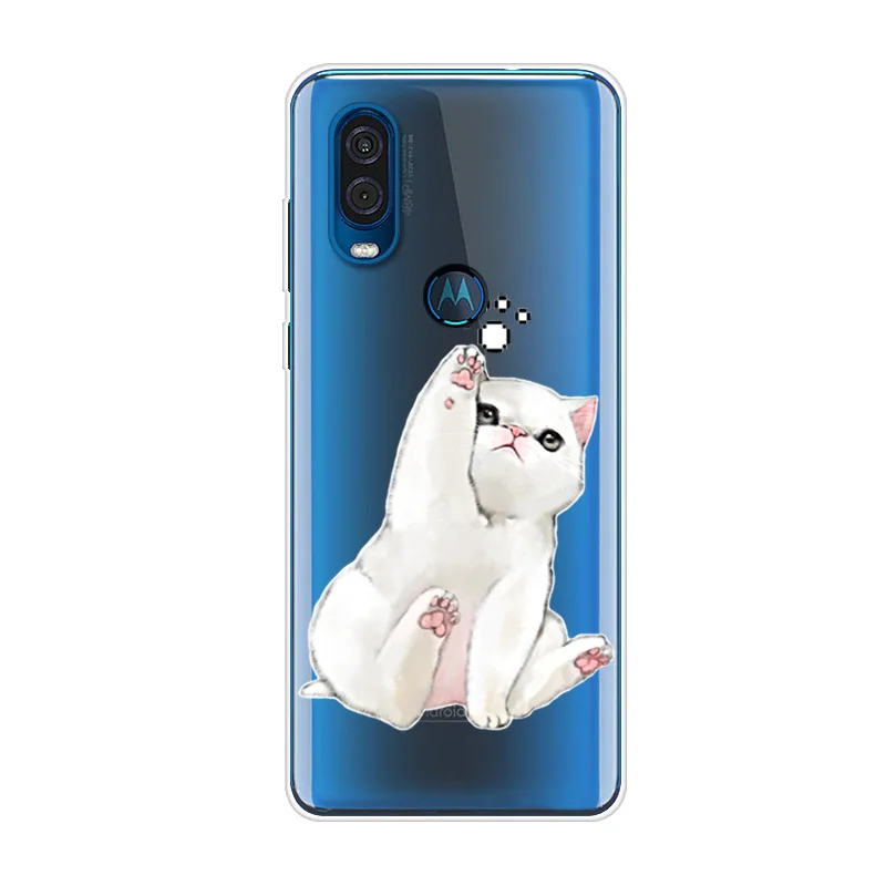 as photo 44 6," чехол для Moto One Vision, чехол, силиконовая мягкая Задняя накладка чехла из ТПУ для Motorola One Vision, чехол, популярный крутой чехол с рисунком - Цвет: as photo 44