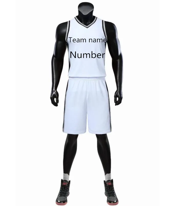 Новый сезон Новая баскетбольная форма для взрослых и детей Размер один задний