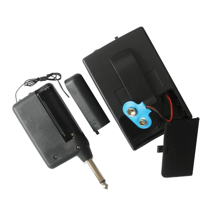 Wireless microphone Collar Clip-On Portable Lavalier Neck Mic System with FM Transmitter Receiver Lapel Clip | Электроника