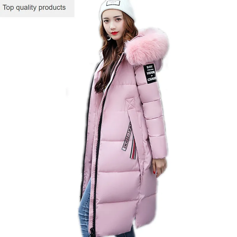 Парки зимнее длинное пальто 2020 новинка размера плюс зимняя куртка женская мода