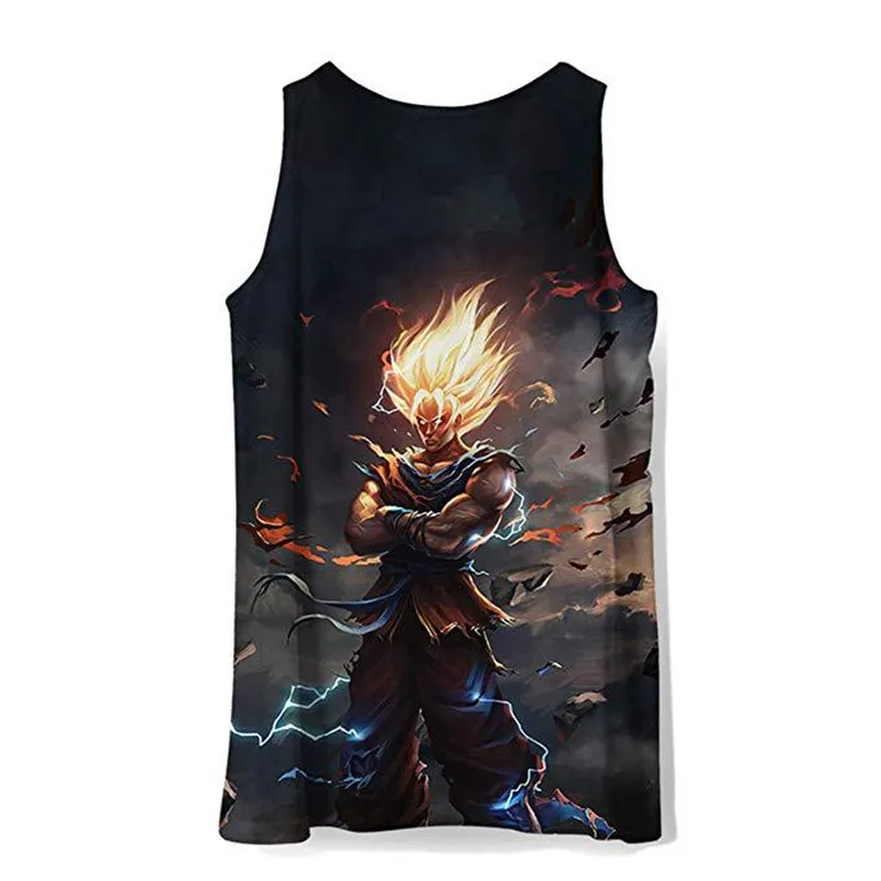 Летние шорты для мужчин аниме Dragon Ball Z Фитнес Трусы быстросохнущие Вегета ГОКу забавные косплей короткие спортивные штаны плюс размер XXXL