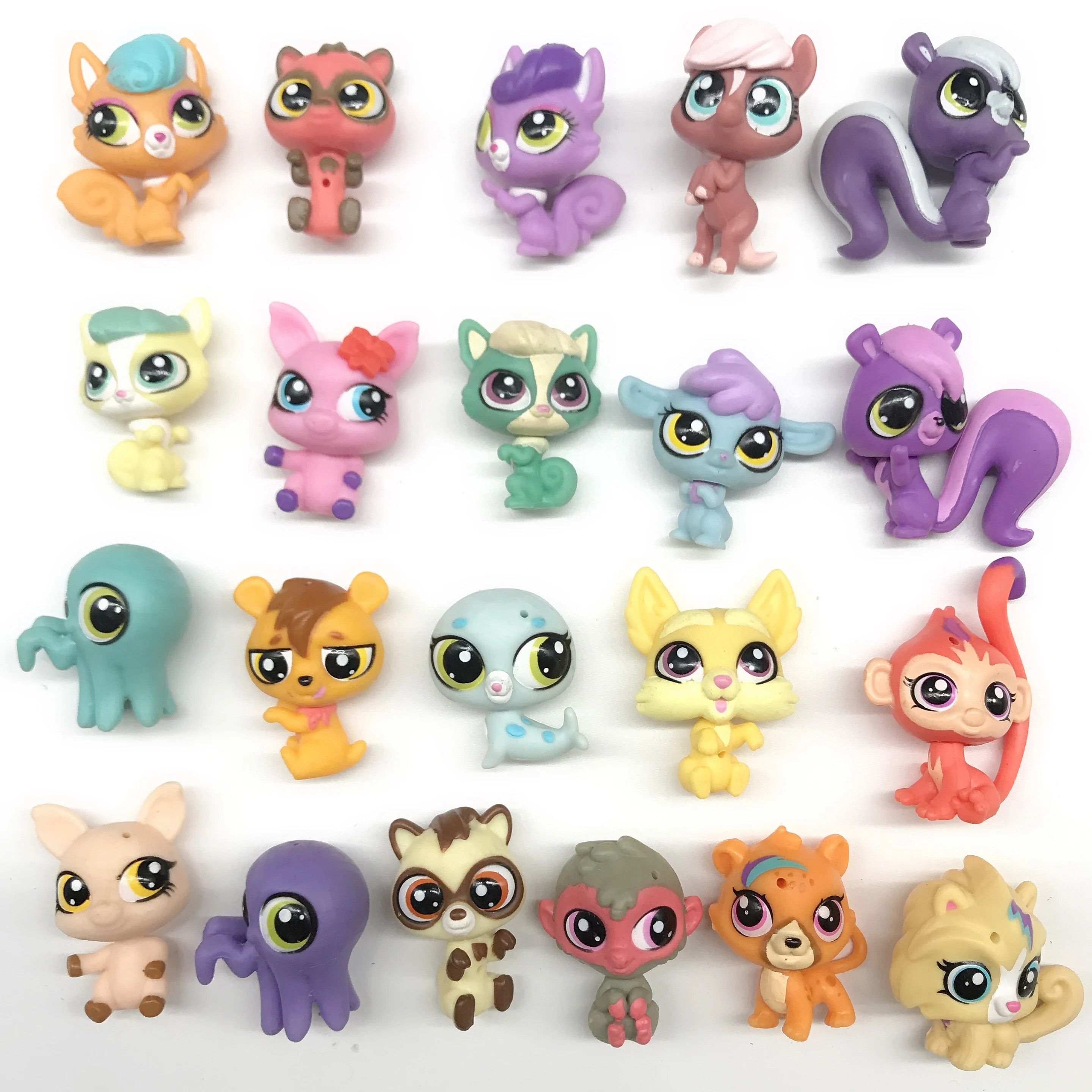 LPS Pet Shop модель фигурки аниме ПВХ котенок собака лиса подарки в виде животного