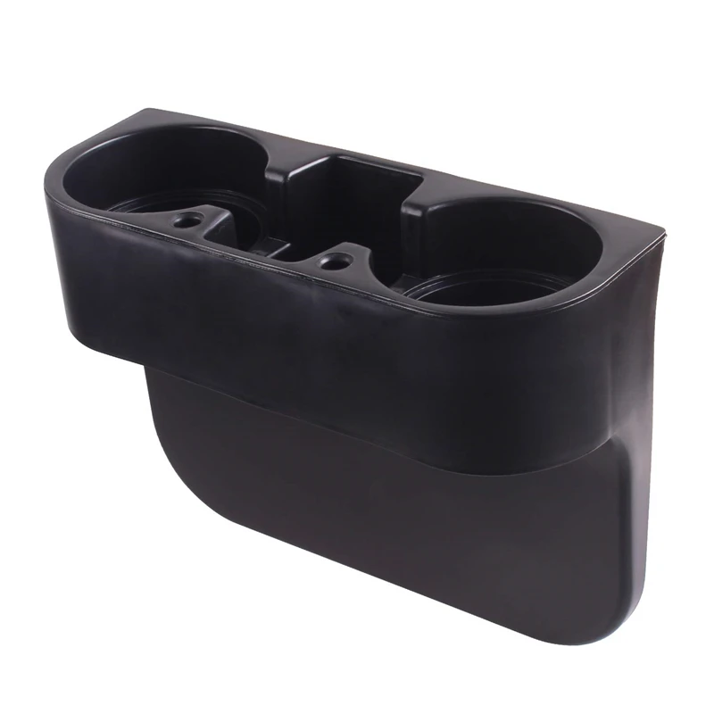 1PCS Black Holder Автомобильный подстаканник, автомобильный держатель для сиденья, водная чашка, бутылка для напитков, органайзер для ключей телефона, держатель для хранения, подставка, автомобильные аксессуары, Стайлинг - Название цвета: 1PCS Black Holder