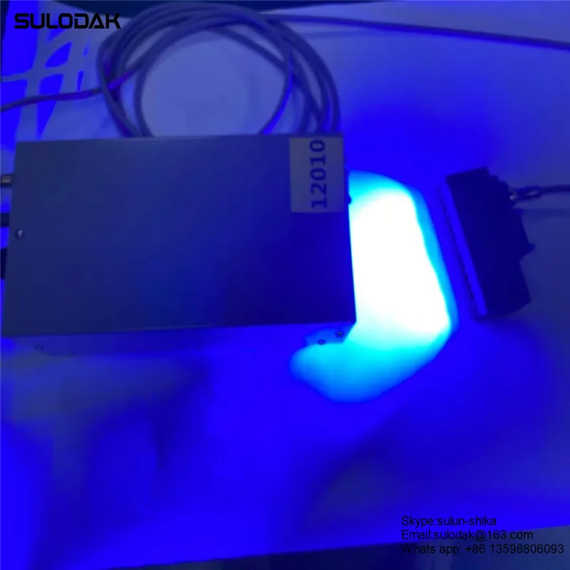 Полный комплект вентилятор охлаждения УФ светодиодный Лампа для отверждения с